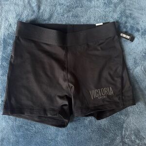 Victoria Secrets sport VS the player hot short S/P athletic Black Shorts gym NWT